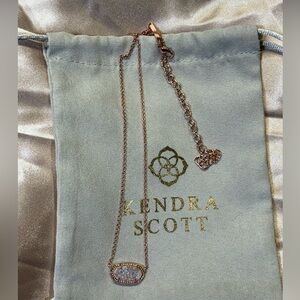 Kendra Scott druzy necklace